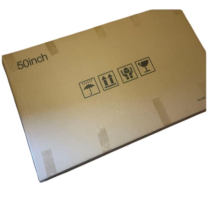 液晶テレビ 50インチ 保護パネル テレビカバー アクリル製 耐衝撃 クリア