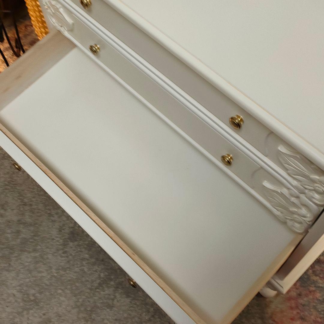 ビオレッタシリーズ猫脚 チェスト フレンチアンティーク 姫系 高級クラシック