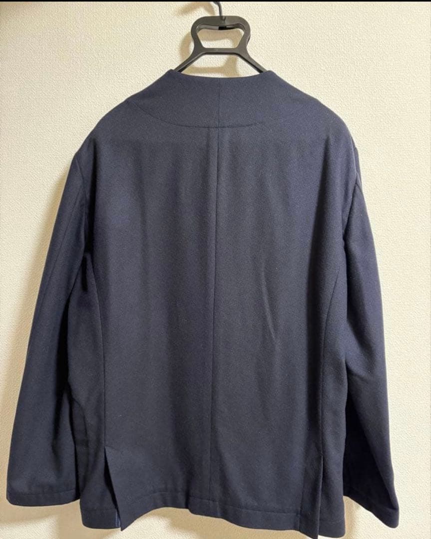 Paul Smith ネイビー ノーカラージャケット ジャケットカーデ