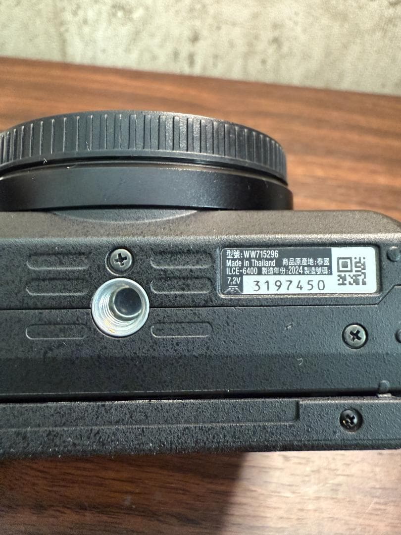 美品 SONY α6400 ボディ ブラック 箱付き