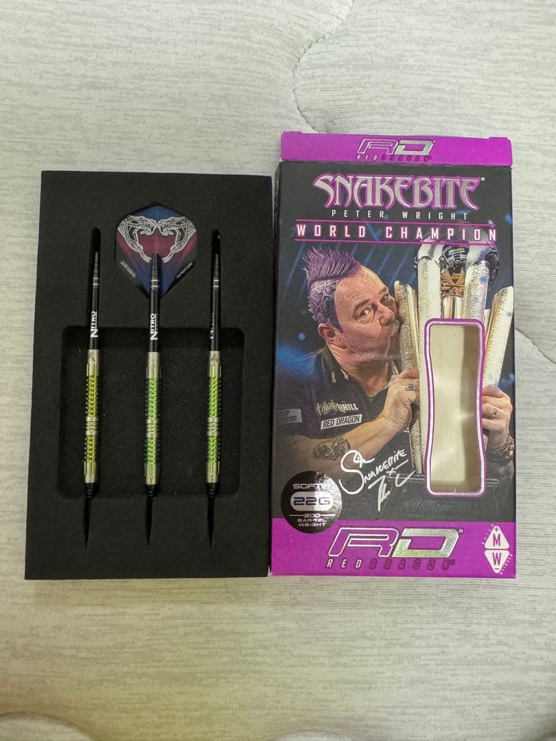 【ダーツ バレル】マンバ2 ピーターライト レッドドラゴン