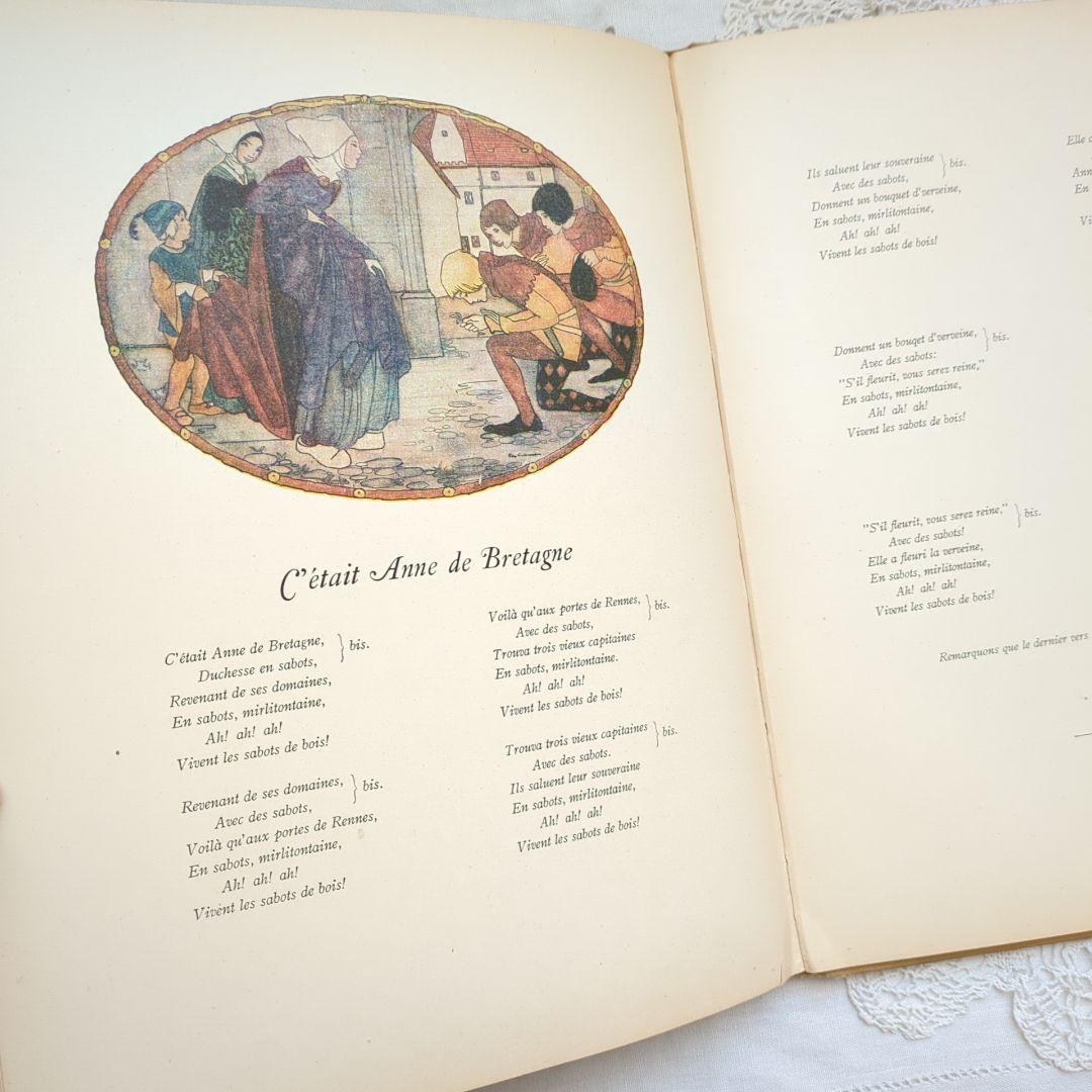 稀少1923アンティーク楽譜 絵本 洋書古書 児童書 ヴィクトリアン ヴンテージ