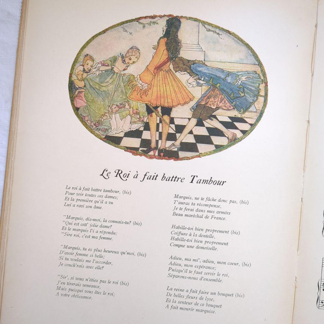 稀少1923アンティーク楽譜 絵本 洋書古書 児童書 ヴィクトリアン ヴンテージ