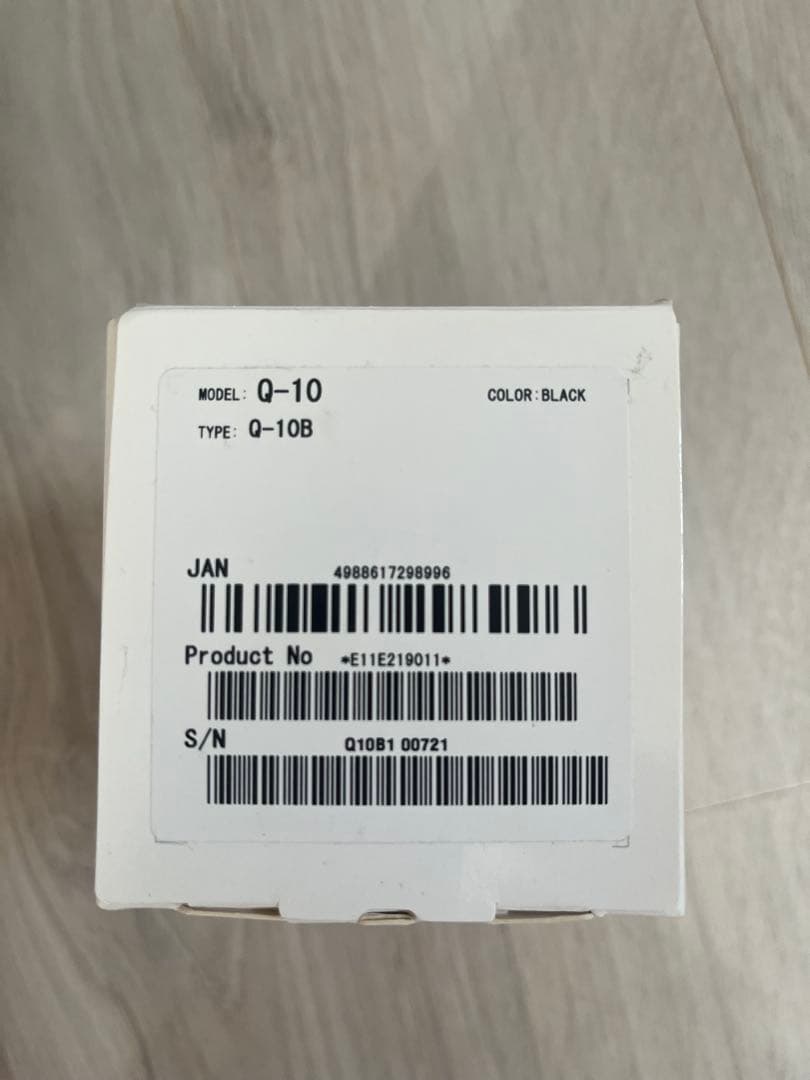 EPSON Q-10 腕時計 黒