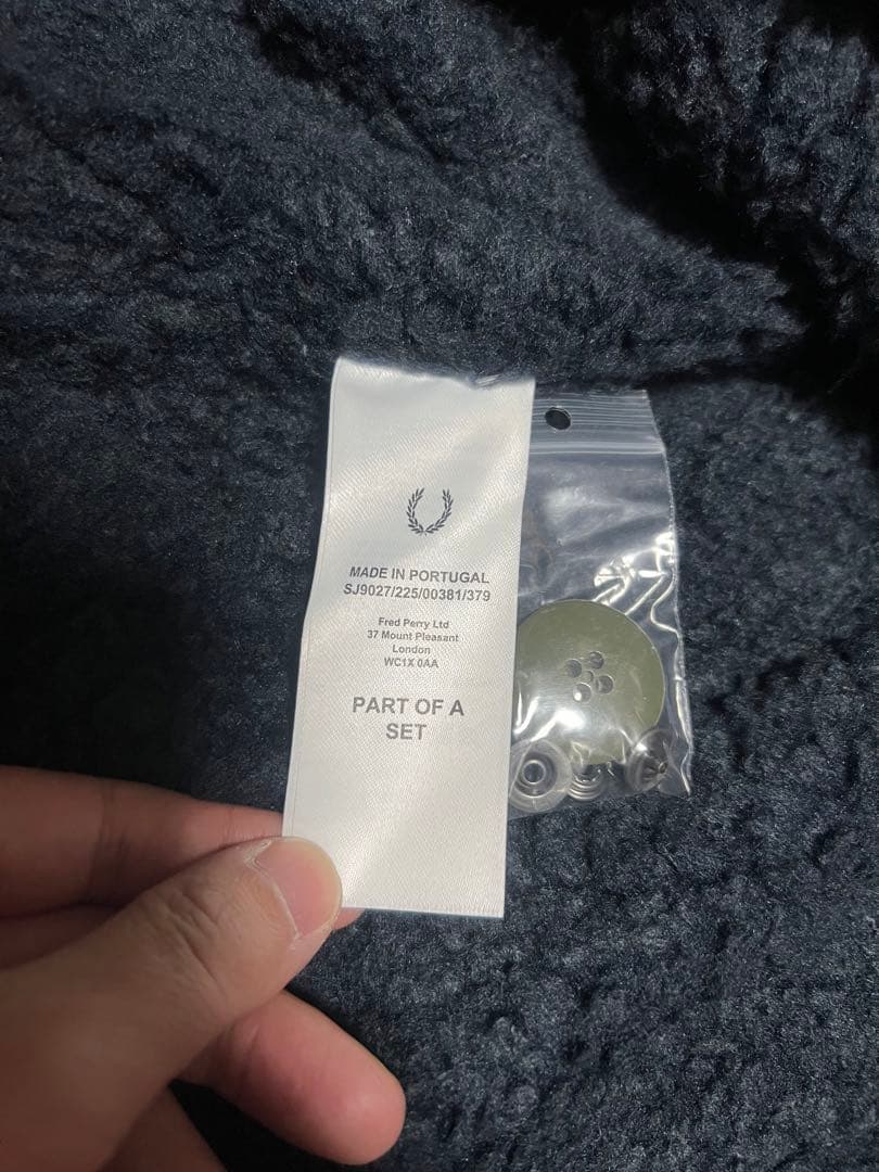 RAF SIMONS × FRED PERRY　ライナー付き モッズコート