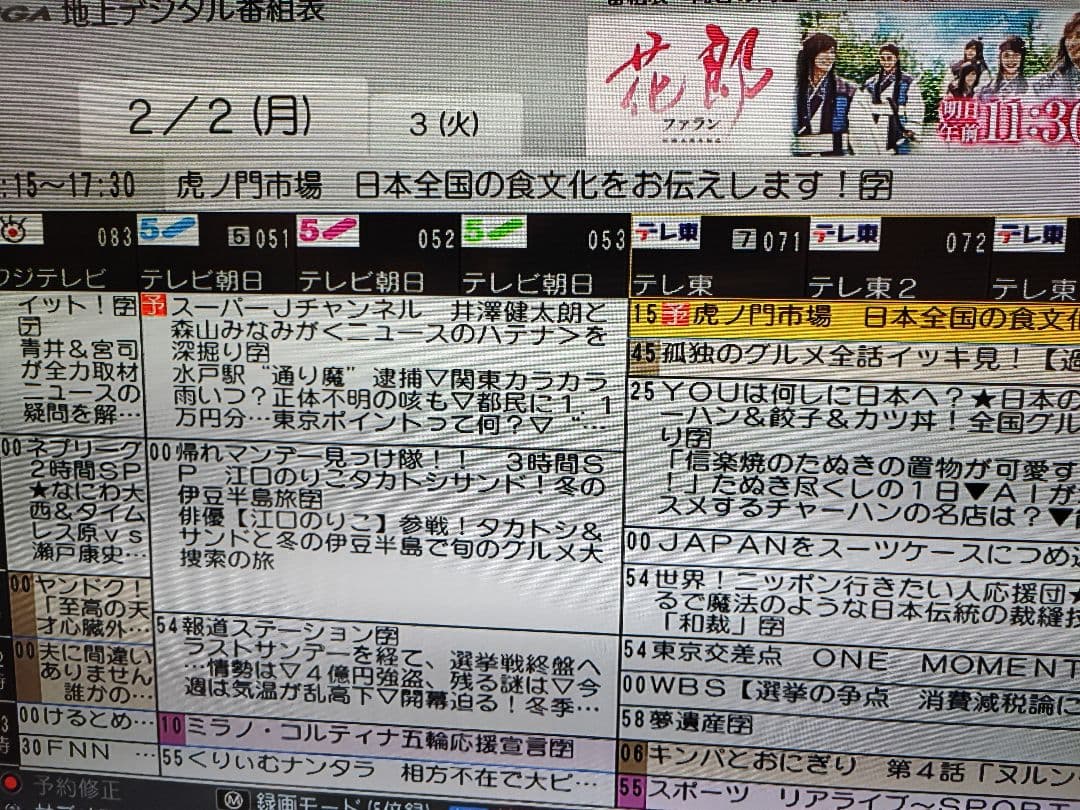 Panasonic DMR-BRW1000　１TB２チューナー