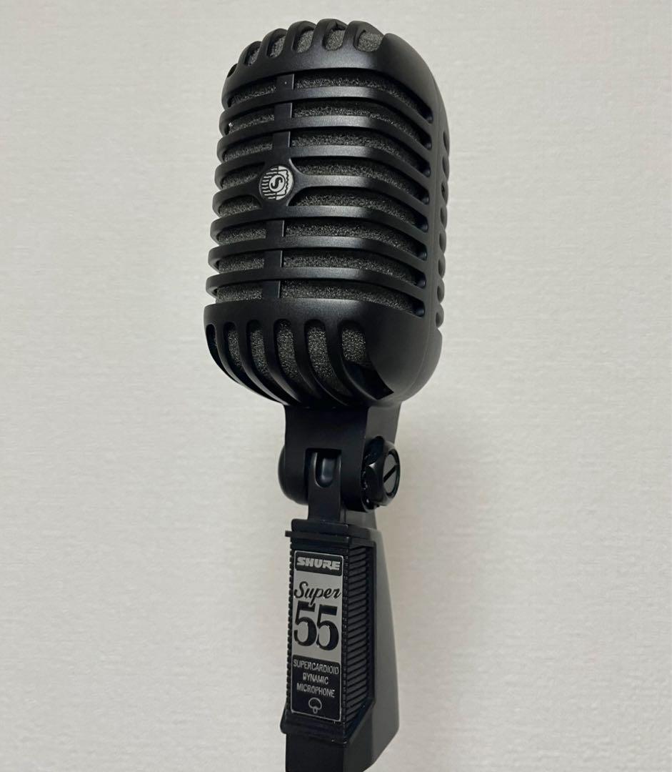 SHURE Super 55-BLK ダイナミックマイク 限定生産カラーブラック