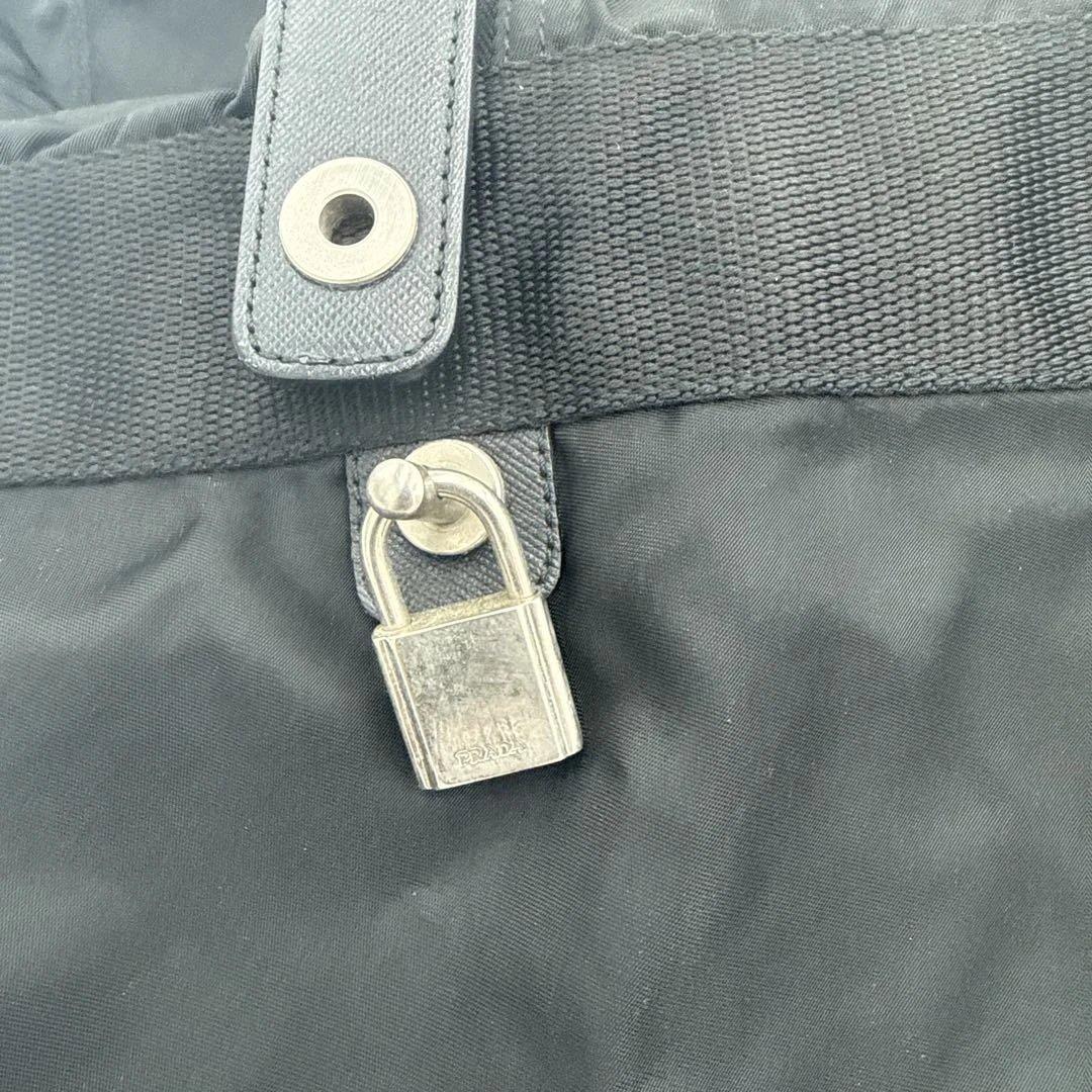 PRADA ブラック ボストンバッグ　n20