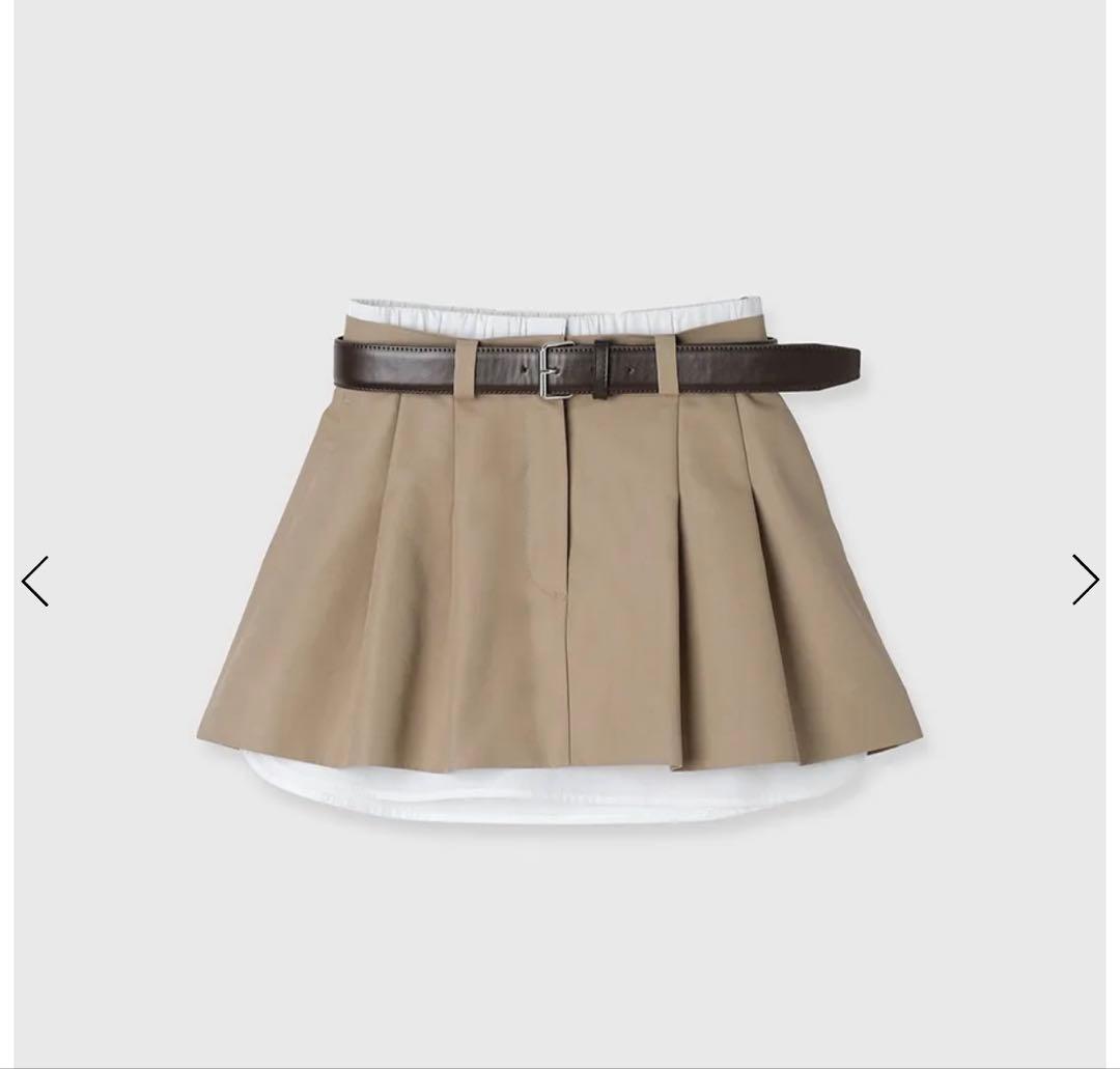 eimy istoire 新品 レイヤードスカート