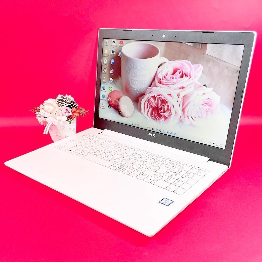 Windows11✨️Corei7✨️薄型ノートパソコン✨️SSDカメラ大容量1TB白