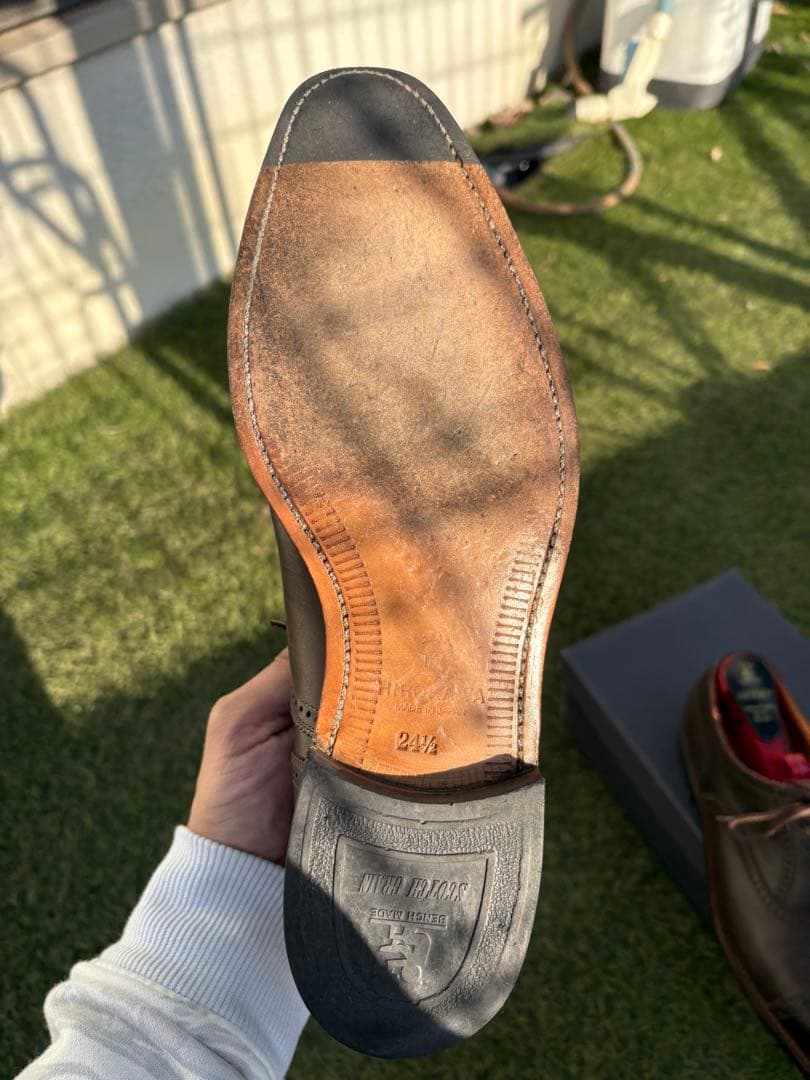 スコッチグレイン　オデッサ 24.5 アウトレット　純正シューツリー