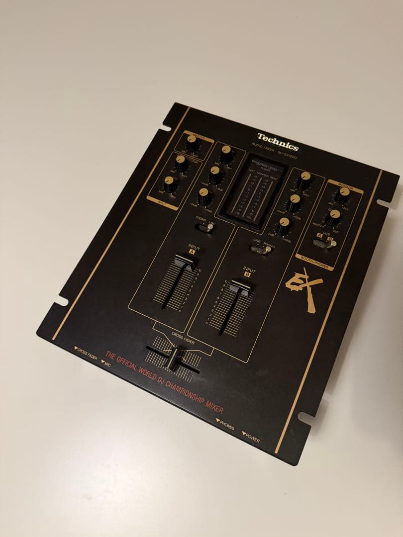 technics sh-ex1200 DJミキサー、ACケーブルなし。