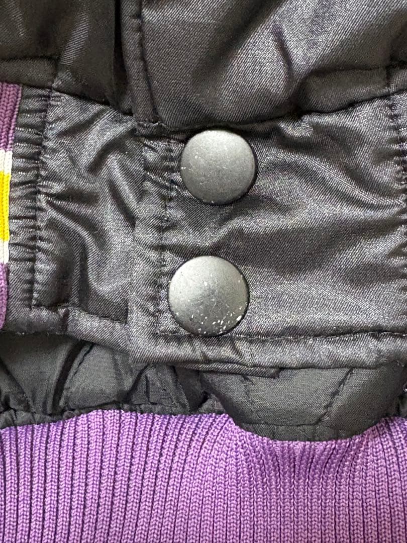 【希少 大きめ2XL】Reebok×Lakers NBA スタジャン ジャケット