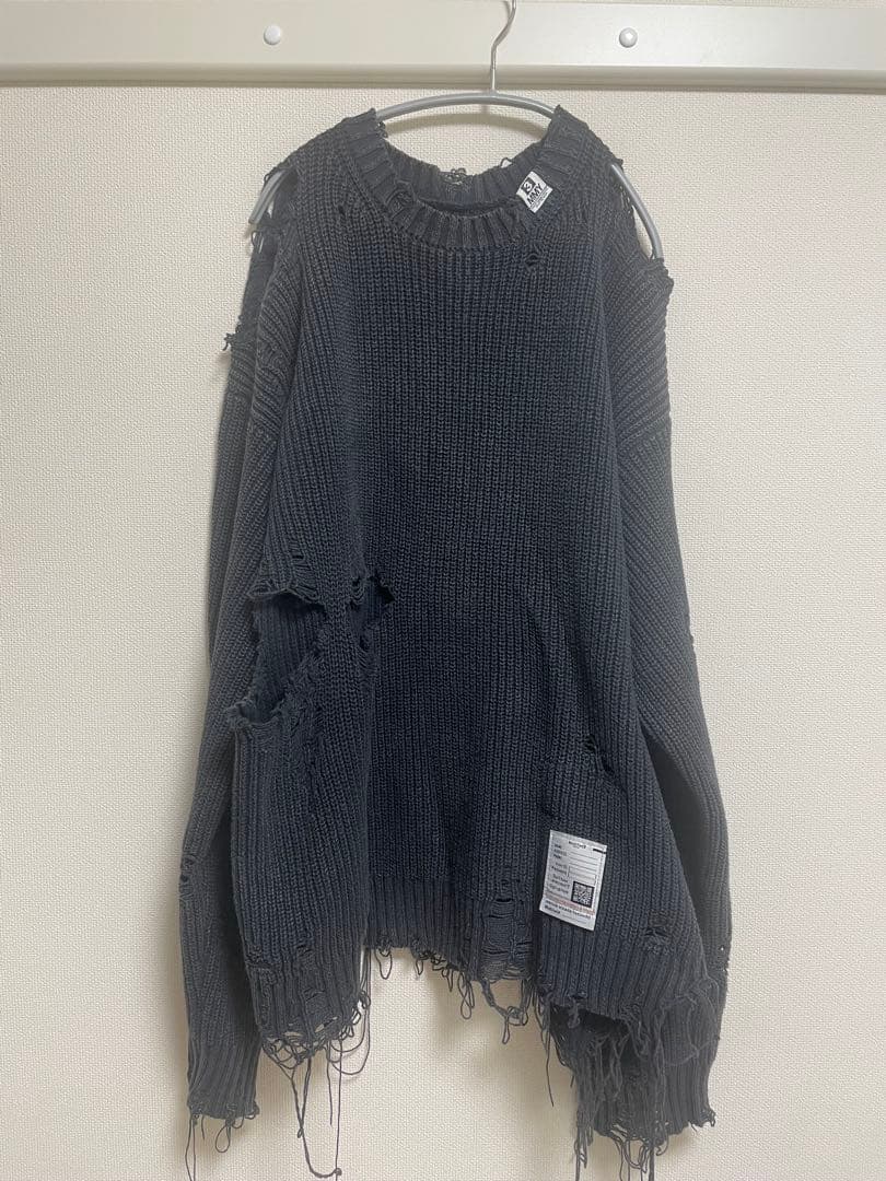 Maison Mihara Yasuhiro ダメージ デストロイ ニット