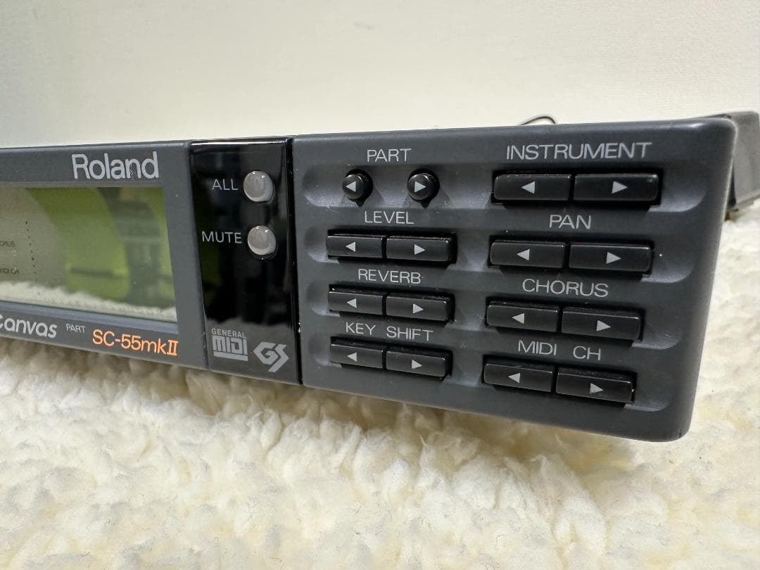 Roland SC-55mkII ハードウェア音源