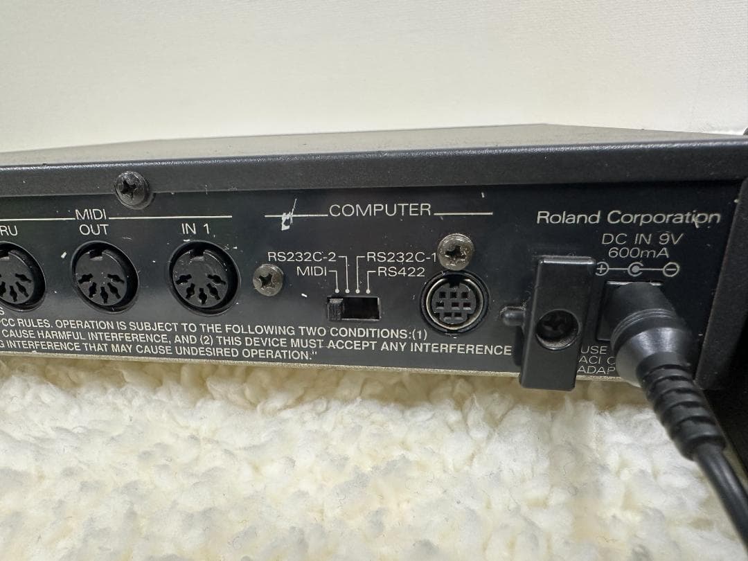 Roland SC-55mkII ハードウェア音源