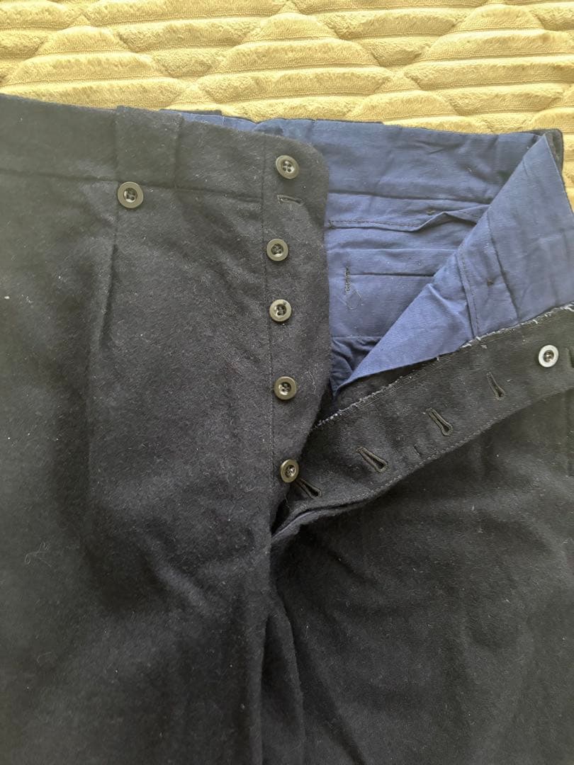 50s フランス軍 国境警備帯 ウールパンツ