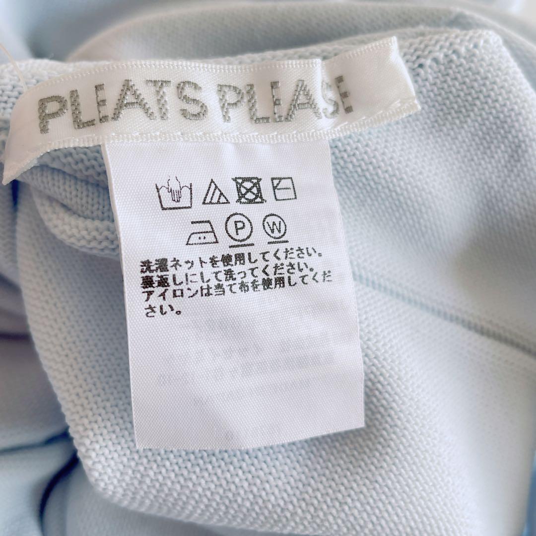 23年モデル✨美品✨プリーツプリーズ　ハイネック　クロップド　長袖