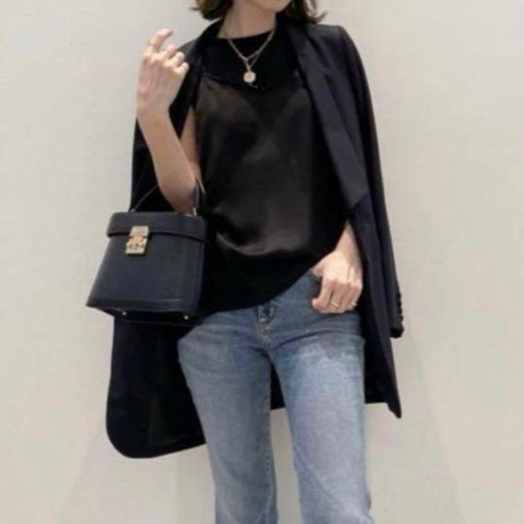 新品✨ドゥーズィエムクラス★タキシードジャケット　テーラード　ブラック