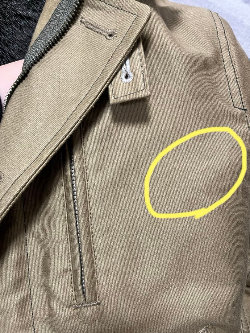 BLUE BLUE N-1 ジャーマンクロス デッキジャケット