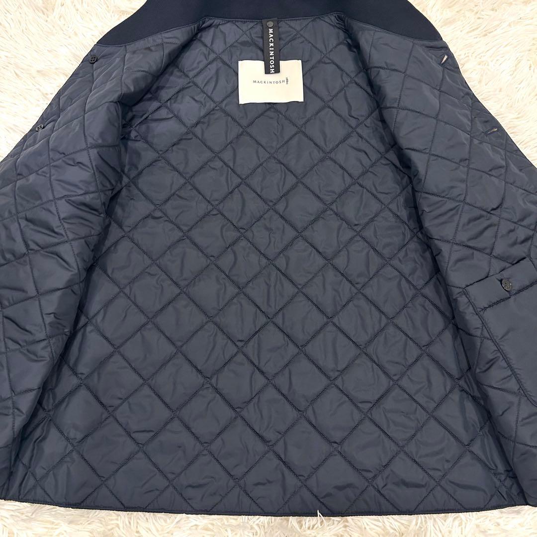 極美品 マッキントッシュ MACKINTOSH ベスト キルティング 38 中綿