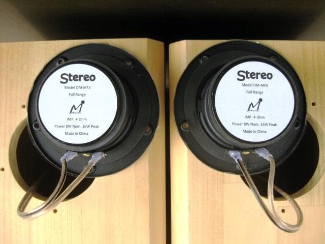 mark audio フルレンジスピーカー　自作　ペア