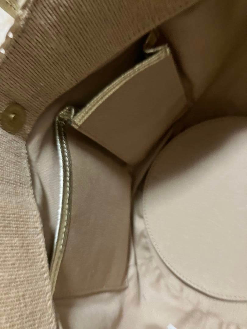 ヴィオラドーロ ラメテープハンドル 2way カゴバッグ