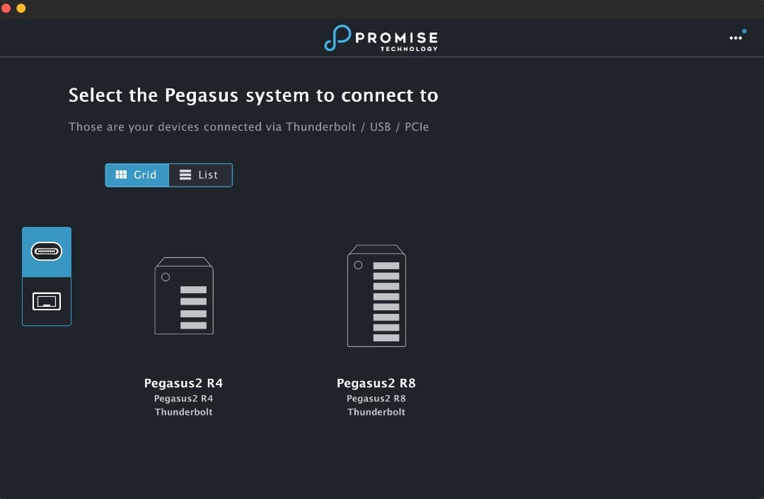 Promise Pegasus2 R4 HDD 32TB（8TB×4）