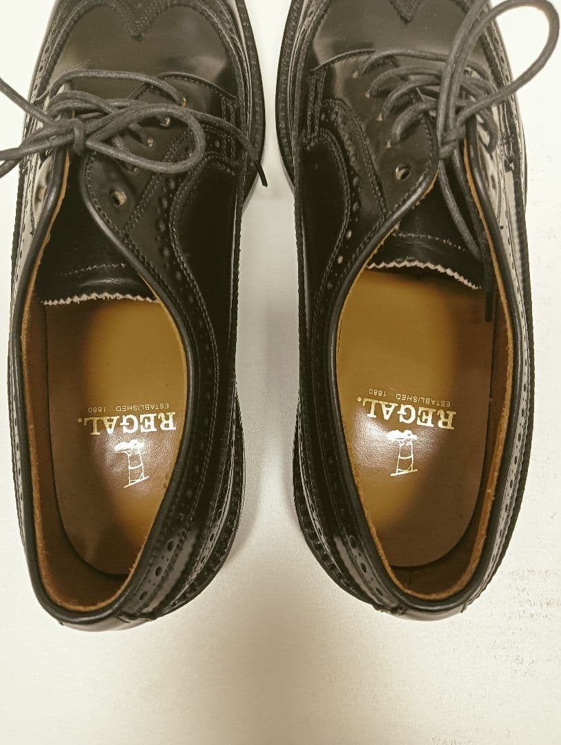 REGAL ウィングチップ 2589 外羽根 メダリオン 26.5EE