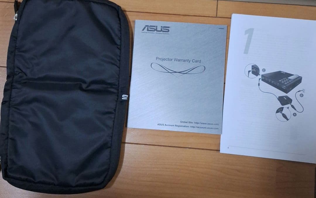 ASUS P2B バッテリー駆動ポータブルLEDプロジェクター