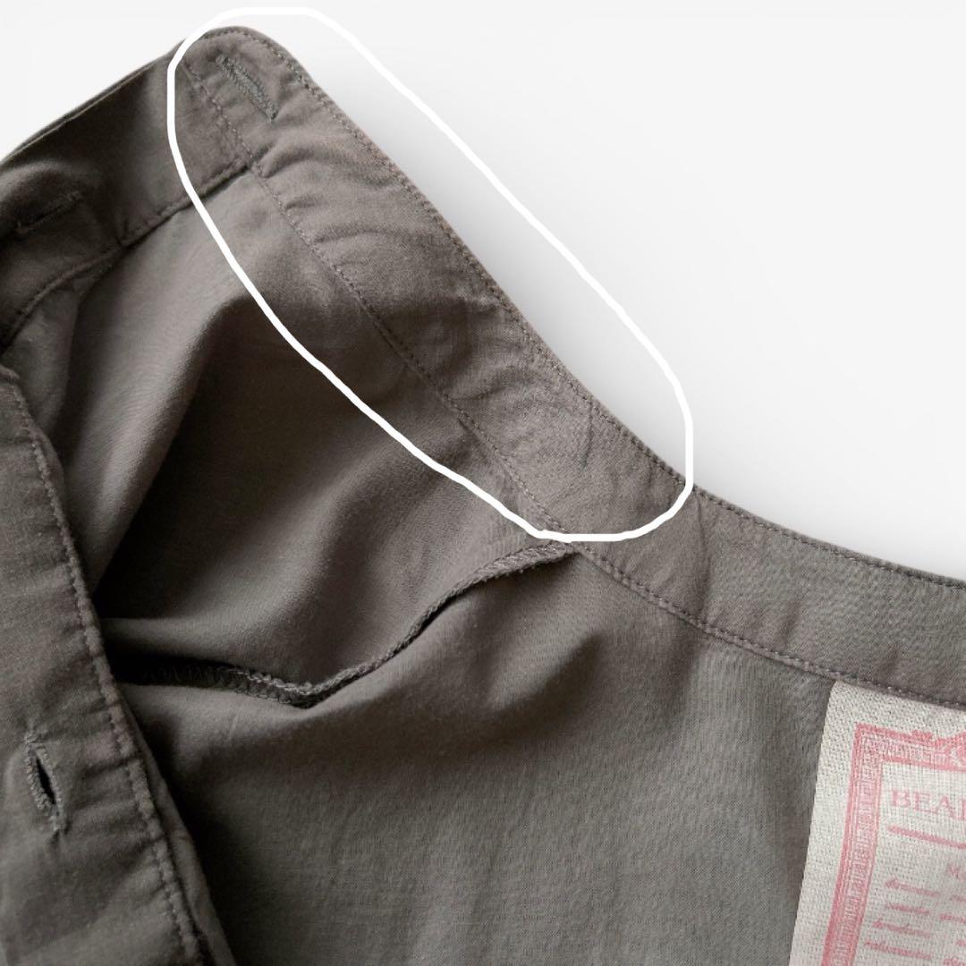 BEARDSLEY✨ギャザーロングワンピース　ゆったり　洗える　グレー　綿100