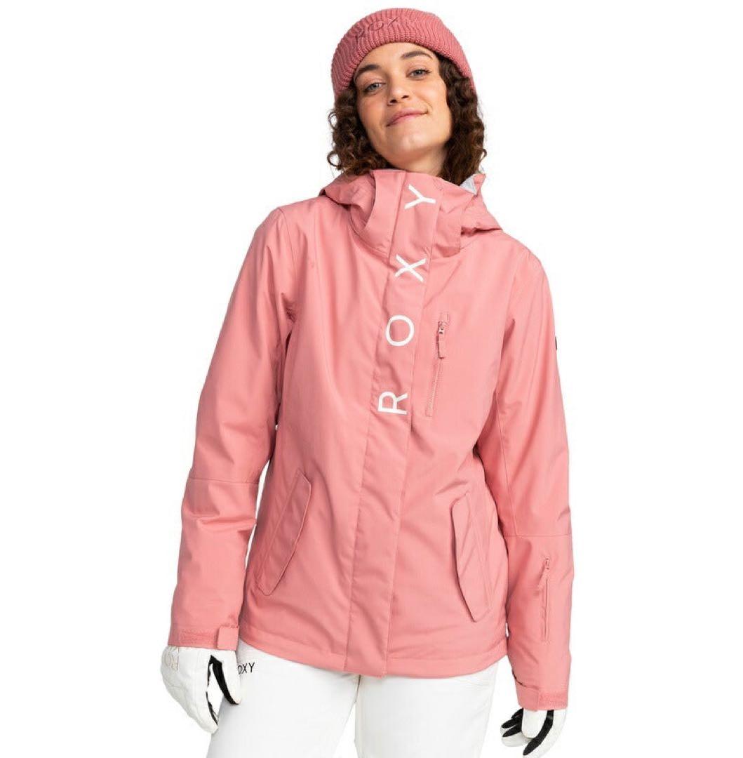 ROXY スノーボードウェア レディース 上下セット（上:ピンク/下:黒）