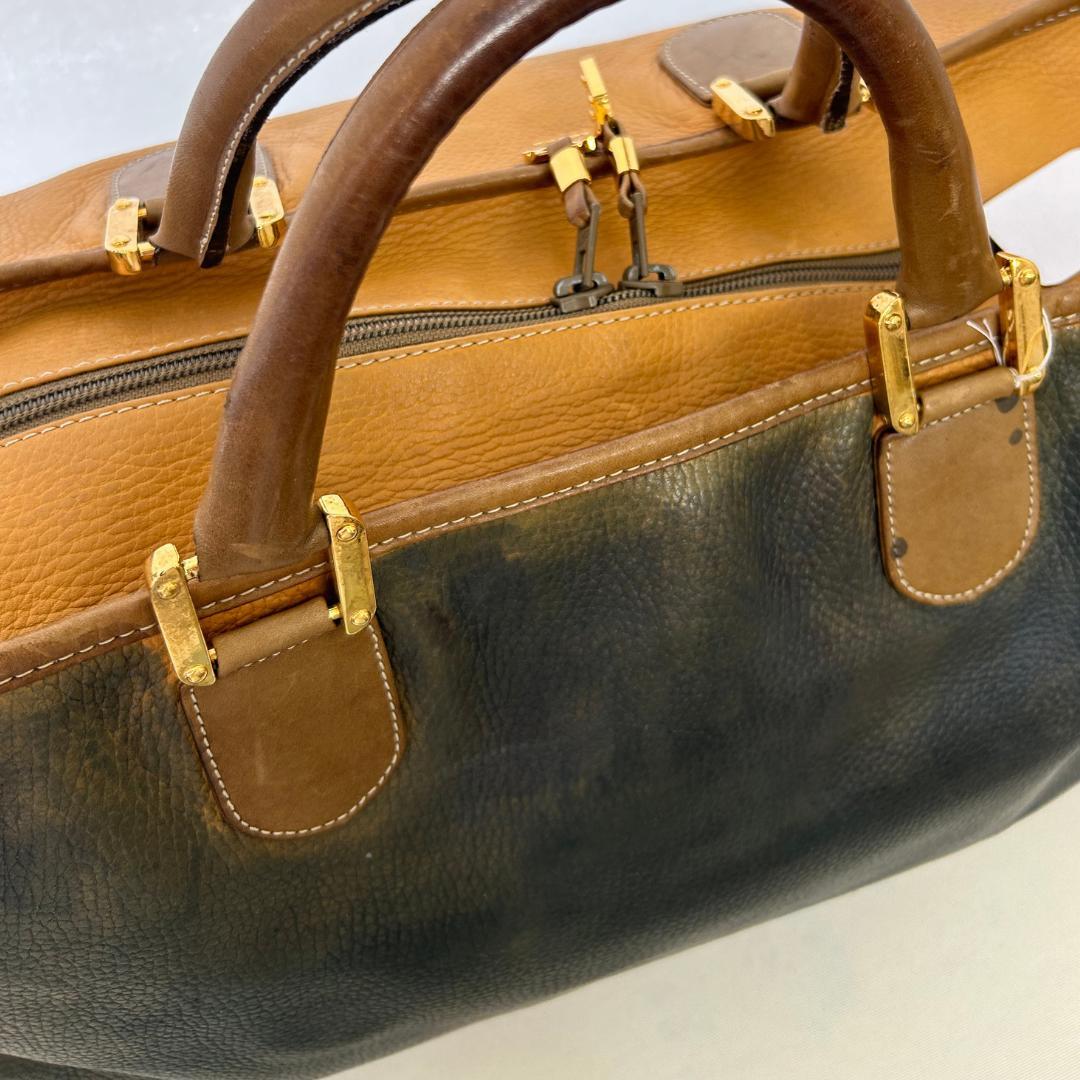 ま*り様 LOEWE ロエベ アマソナ50 キャメル ゴールド ボストン