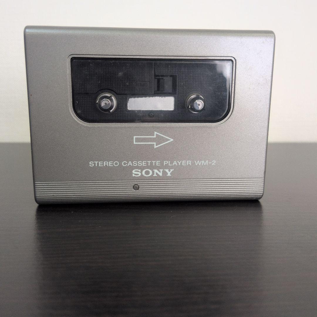 【ジャンク】SONY ステレオカセットプレーヤー WM-2