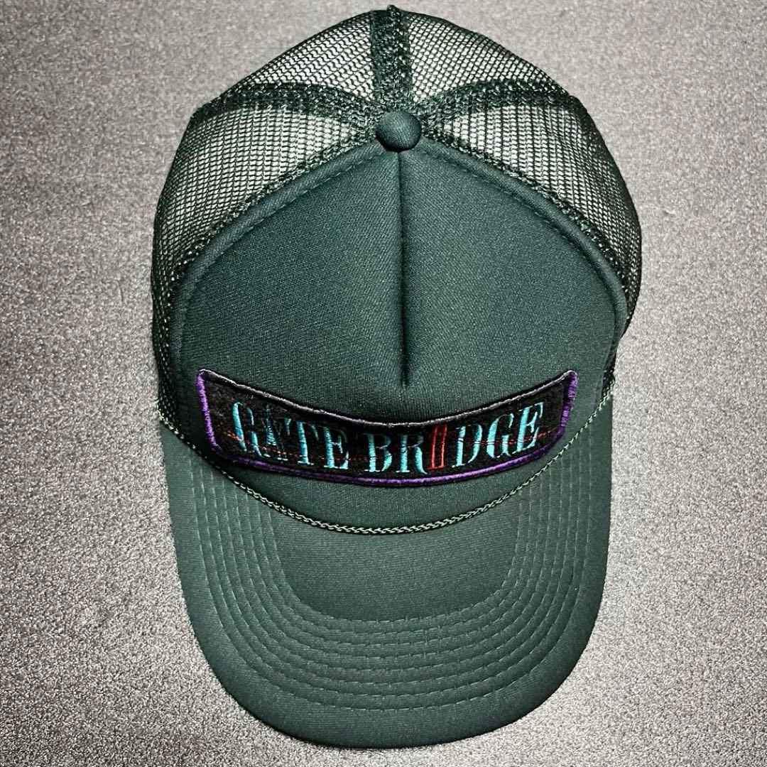 gate bridge 90s otto メッシュキャップ スネーク刺繍 当時物