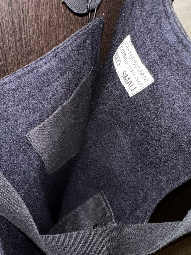 U.S.NAVY オーバーオールSMALLリアルマッコイ　デッキパンツ　パチポケ