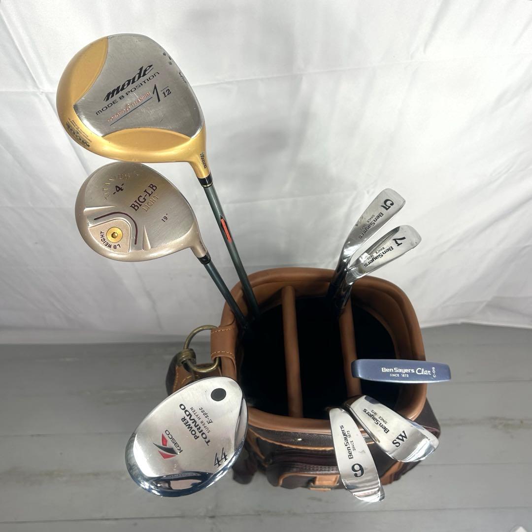 本格派　レディースゴルフクラブ　8本　ゴルフセット　ハーフセット
