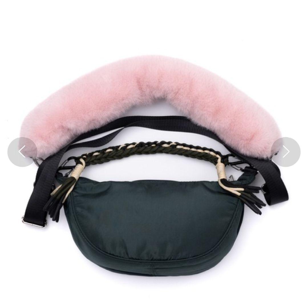 バッグ NON TOKYO 3WAY FUR HANDLE BAG OUTDOOR
