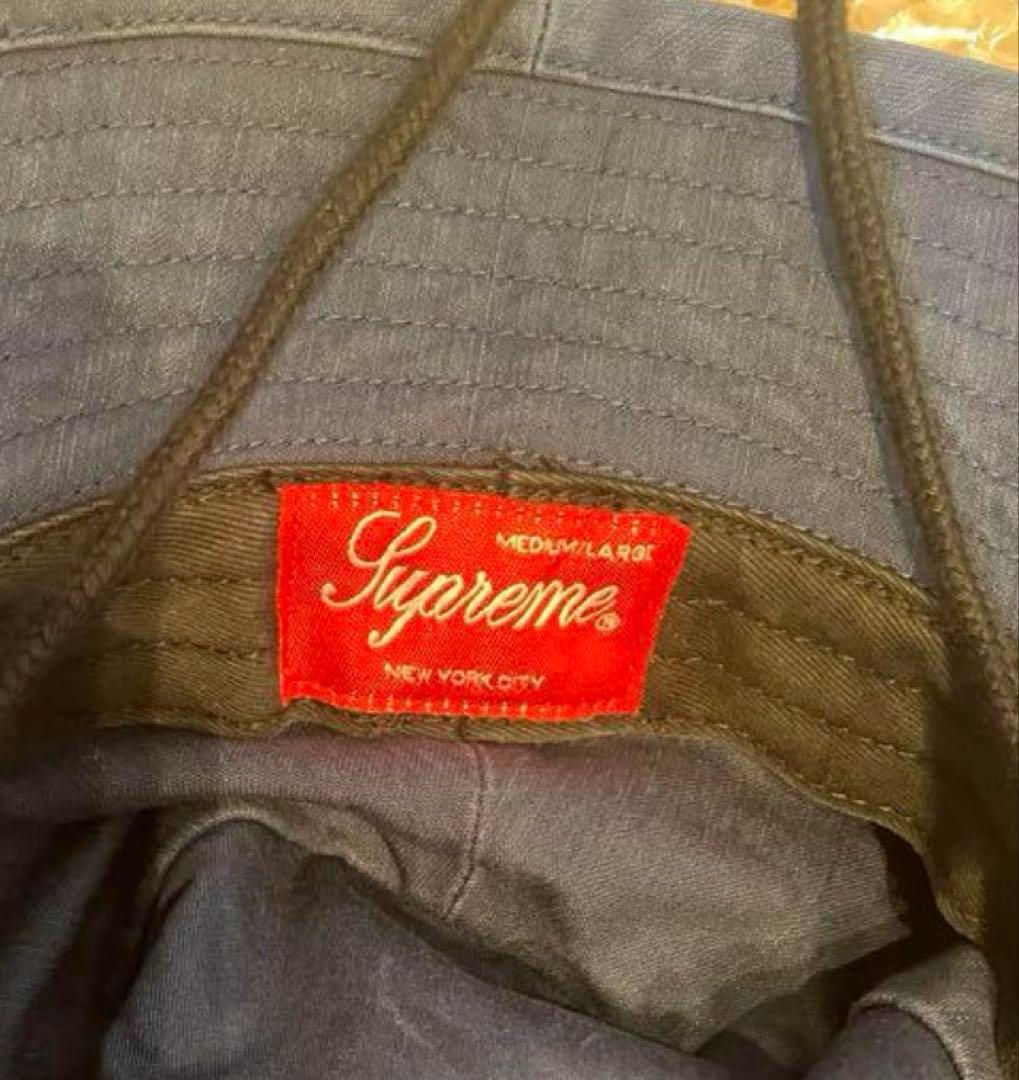 帽子 Supreme military boonie M/L NAVY 24aw
