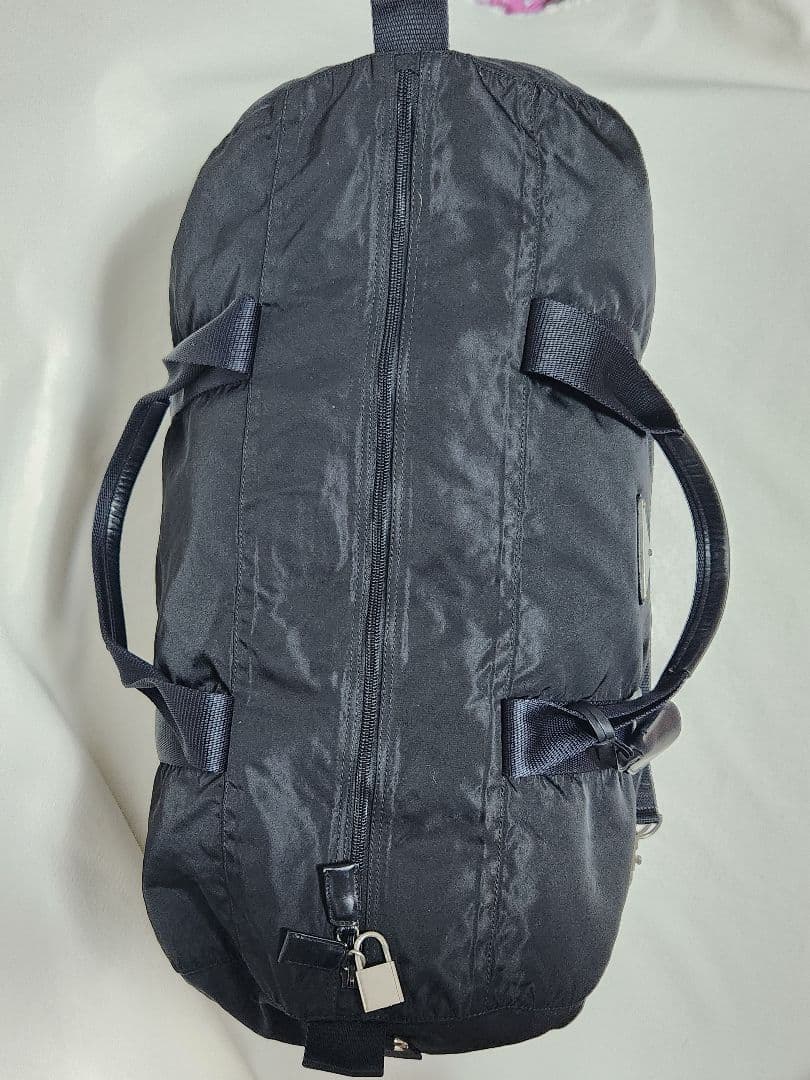 PRADA プラダ　2way ボストンバッグ　ナイロン　ブラック ショルダー