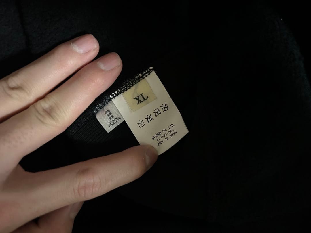 Wasted Youth クルーネックスウェット ブラック