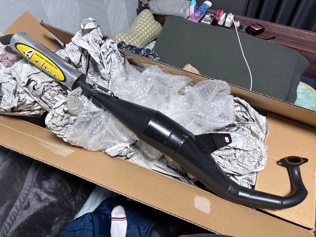 スズキZZ A.LINEタイガーR チャンバー