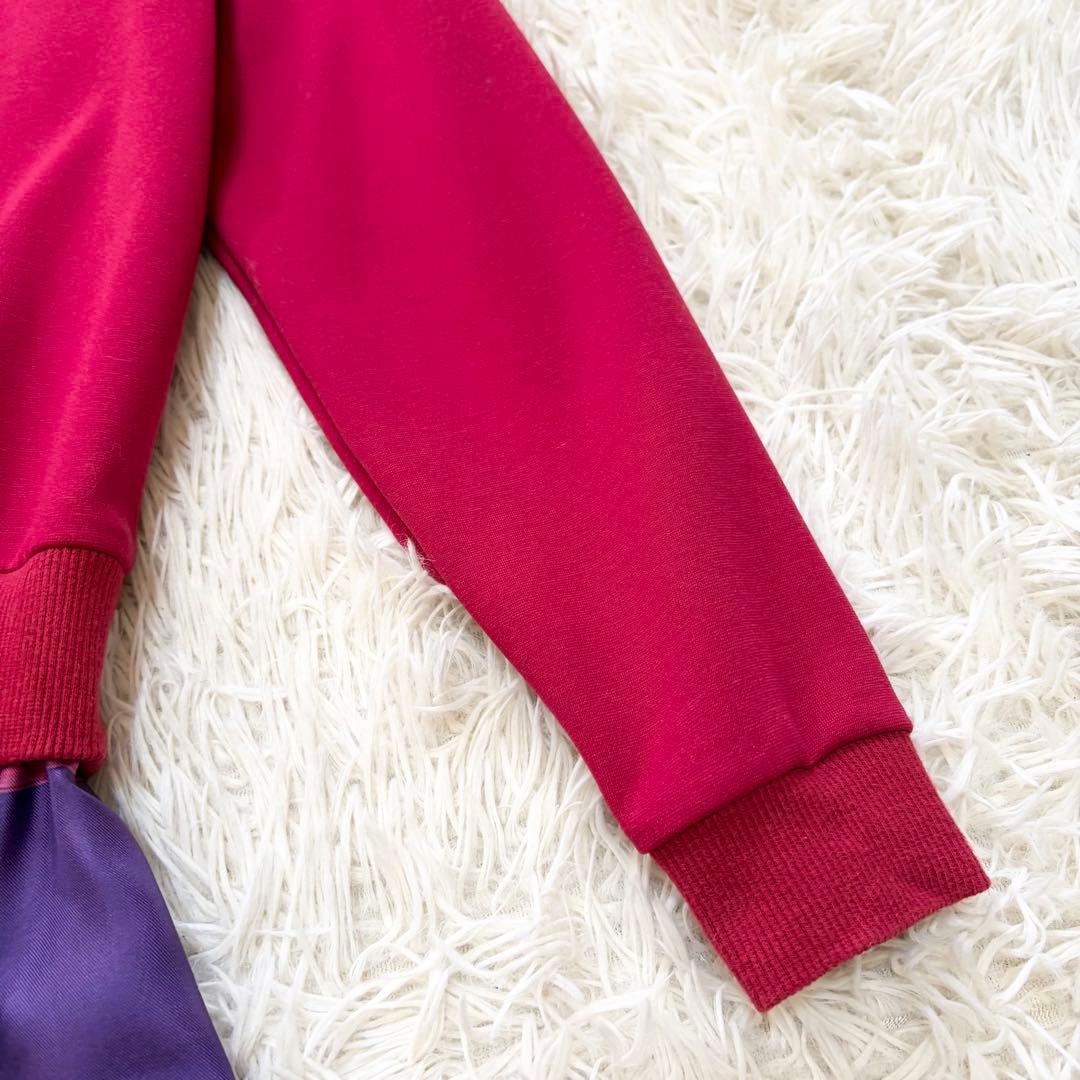 ✨美品✨MUVEIL×M!DOR! Vネック長袖プルオーバーコンビワンピース