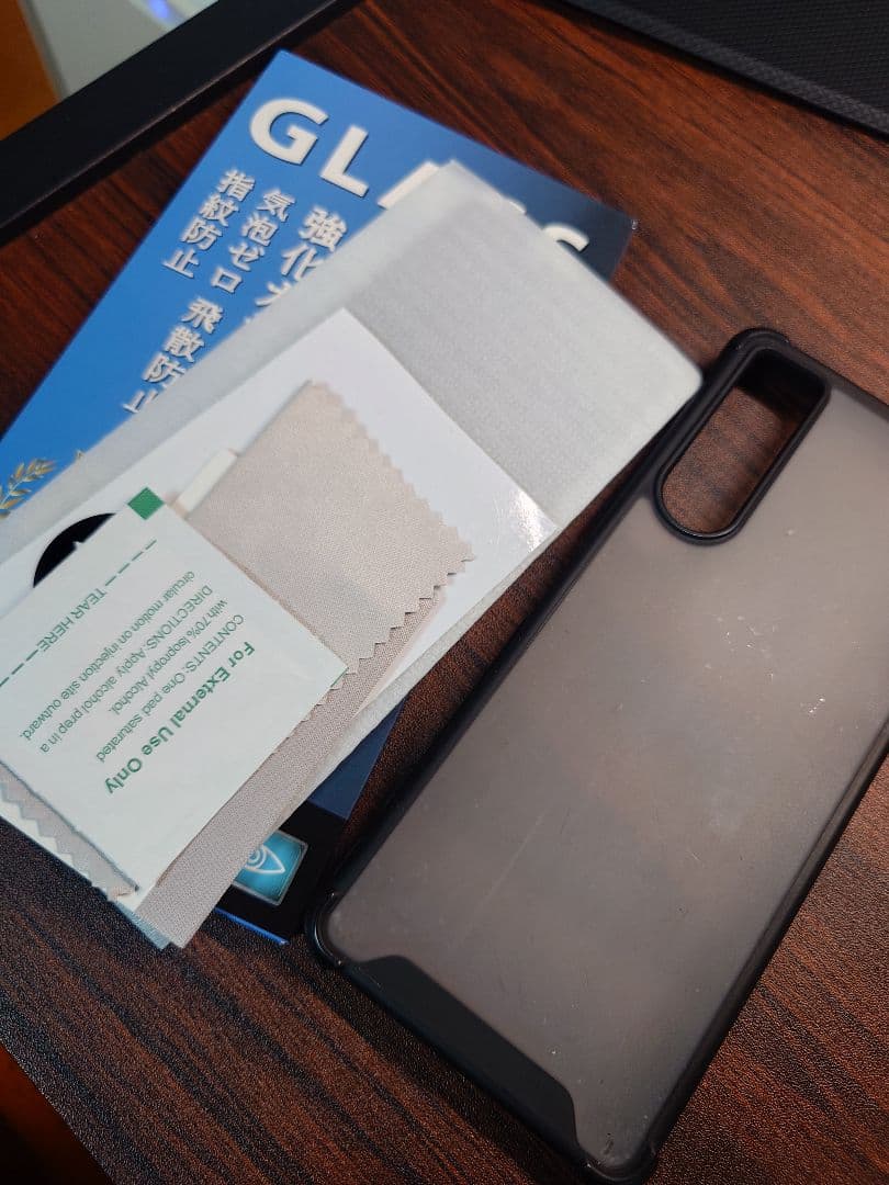 Xperia 5 IV ドコモ 限定カラー ケースガラスフィルム 箱説明書付き