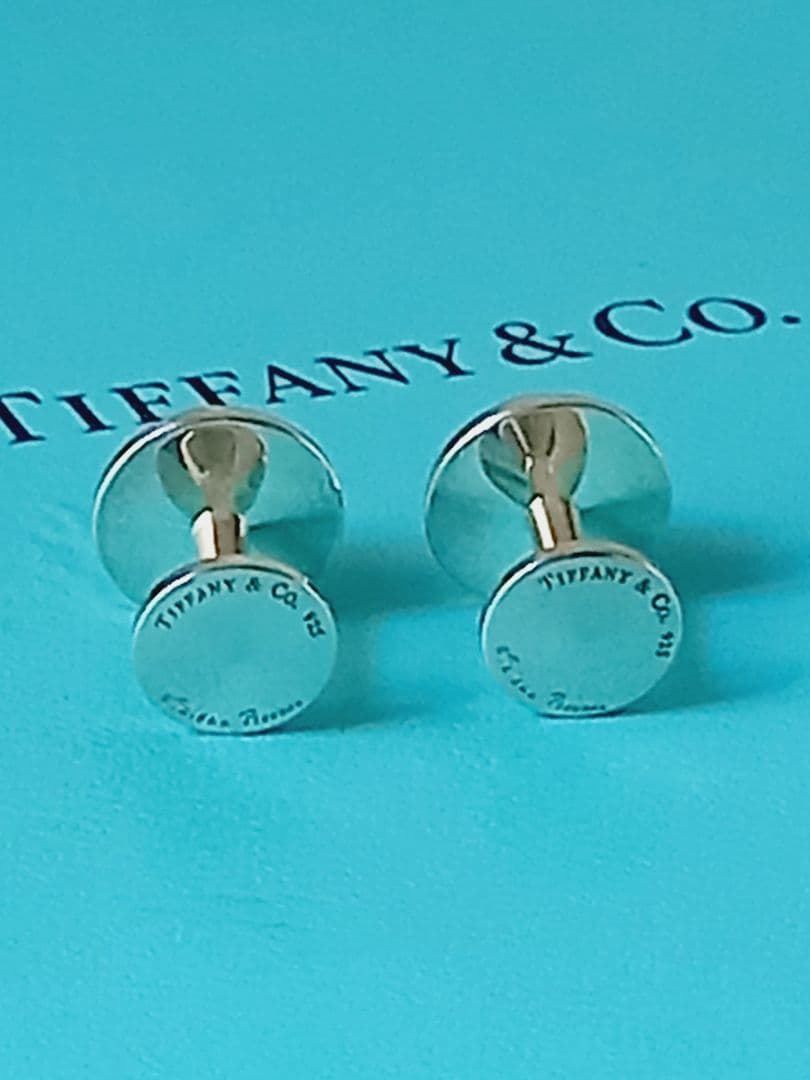 美品 TIFFANY ティファニー ネジモチーフ シルバーカフス