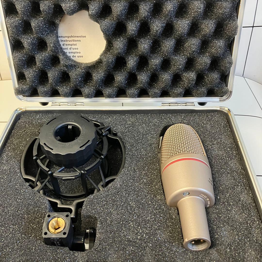 【美品】AKG C3000B ラージダイアフラム コンデンサマイク 動作確認済み