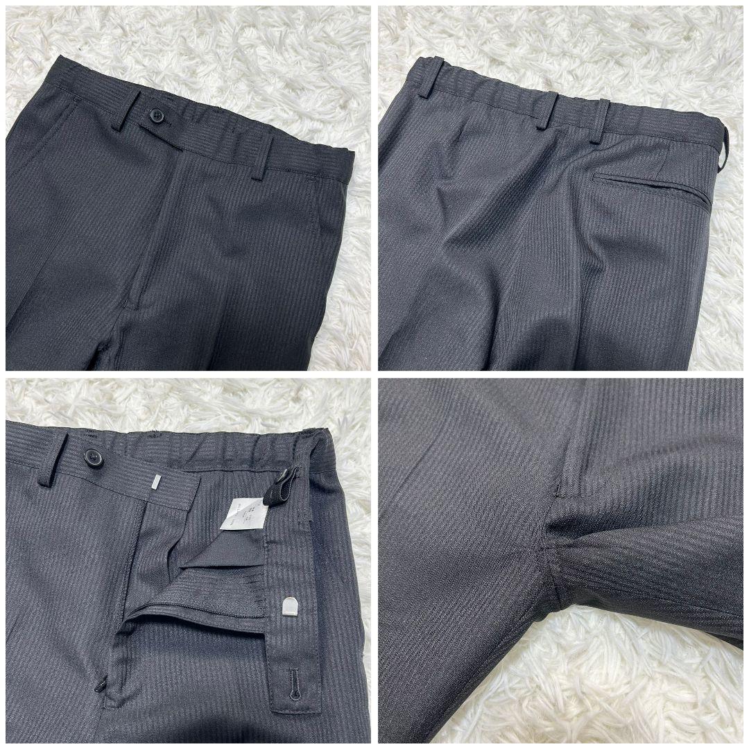 【極美品】ワンダーファクトリー フォーマル スーツ キッズ 男の子 140 黒