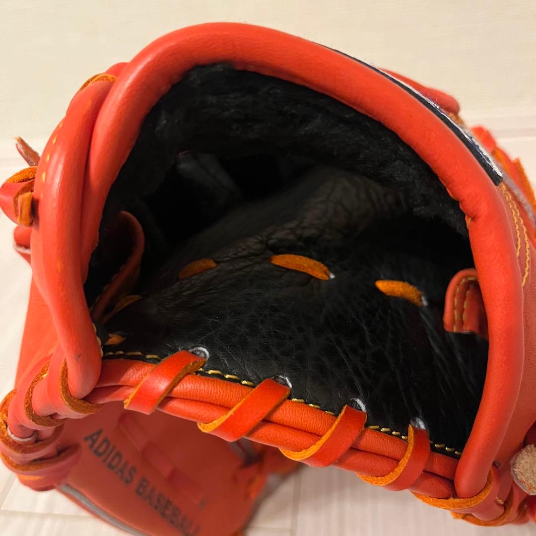 美品 アディダス メジャーパフォーマンス 軟式 内野手用 グローブ 未型付け