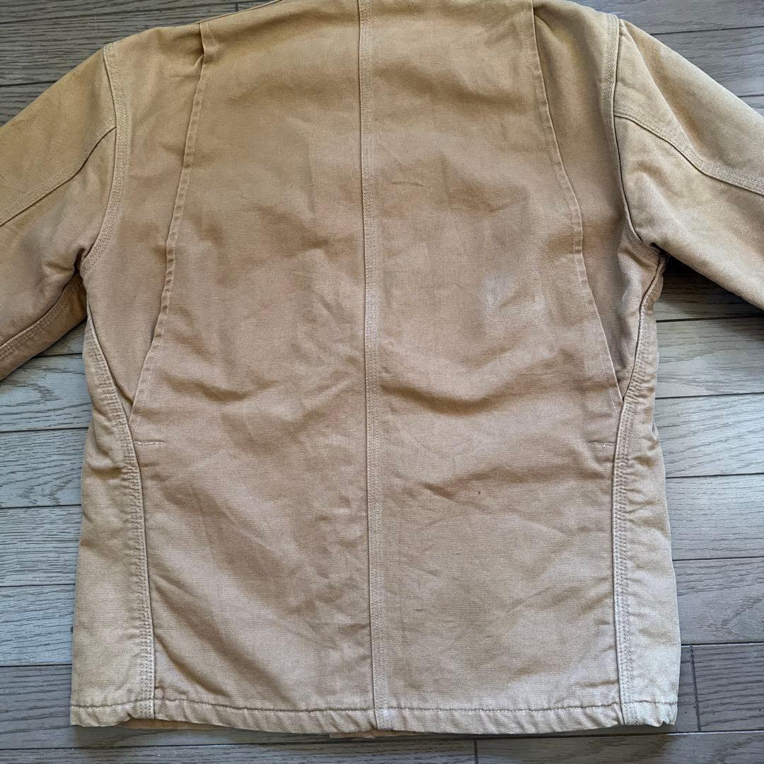 希少 星タグ Carhartt ミシガン チョアコート USA製 100周年