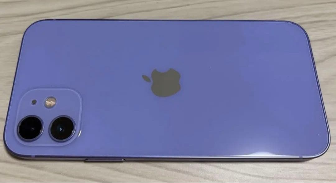 iphone12 本体 128gb パープル